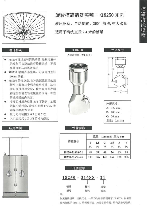 K18250系列旋轉(zhuǎn)式槽罐清洗噴嘴.jpg